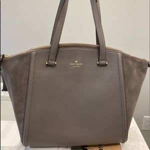 Authentic Kate Spade gray shoulder bag